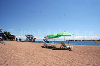 Гостиница "Weekend" ("Уикенд"): Пляж пансионата "Голубой Иссык-Куль"