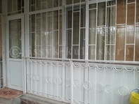 Санаторий "Кыргызское Взморье", частная квартира: Вид с террасы на балкон